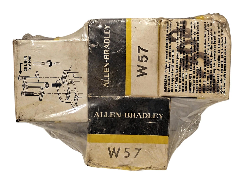 Allen-Bradley W57 Class 20 Heater Element for Eutectic Alloy Type Overload Relay
