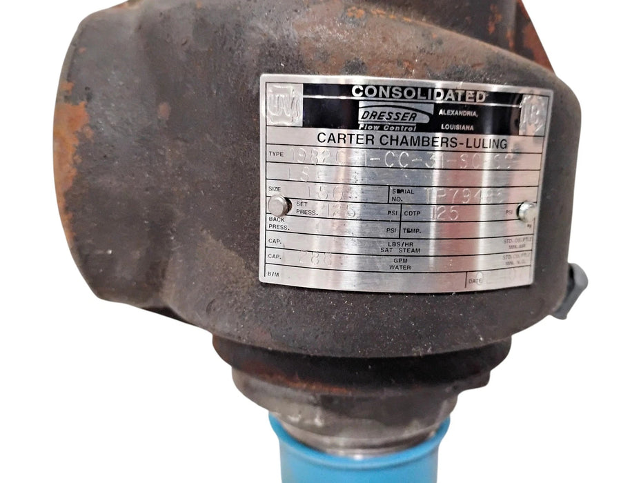 Consolidated Dresser 1982C-1-CC-31-SC-SC-LS 1.5" 1982 Series Safety Relief Valve