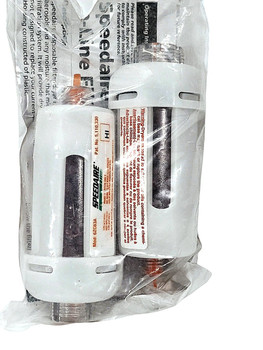 SPEEDAIRE 6ZC63A 1/4 in NPT Disposable Air Filter/Dryer