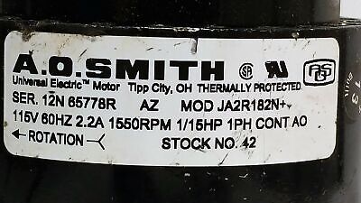 AO Smith JA2R187N Motor