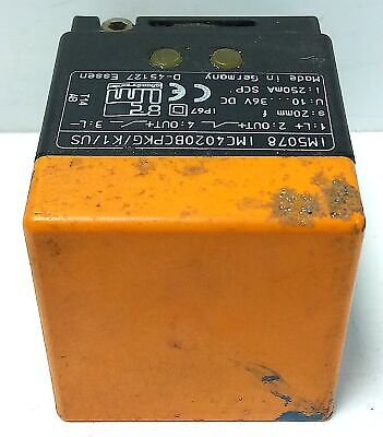 Efector IMC4020BCPKG/K1/US-100-DPA IM5078 10-36 V DC Inductive Proximity Sensor