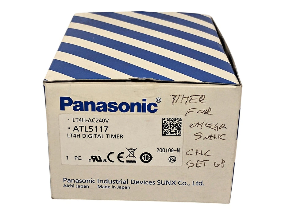 Panasonic LT4H-AC240V 240 V Ac 0.001 Sec-999.9 Hrs PLC Timer module