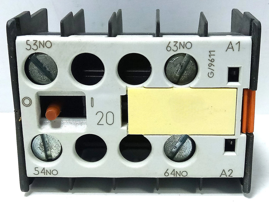 Siemens 3TX4 420-2A 2 NO Auxiliary Contact Block for Contactors