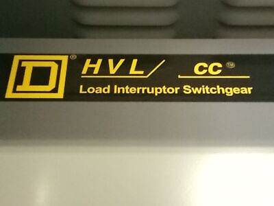 Square D HVLCC Load Interruptor Switchgear Remote Power Distrubution Center