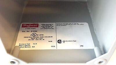 Hoffman E1PBX Gray NEMA 12 Pushbutton Enclosure