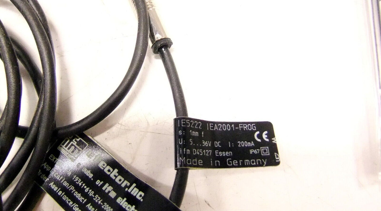 IFM IE5222 Proximity Switch IEA2001-FROG