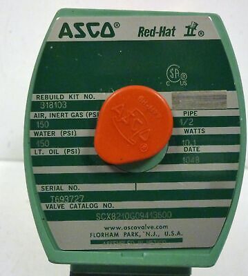 ASCO SCX8210G09413600 Solenoid Valve