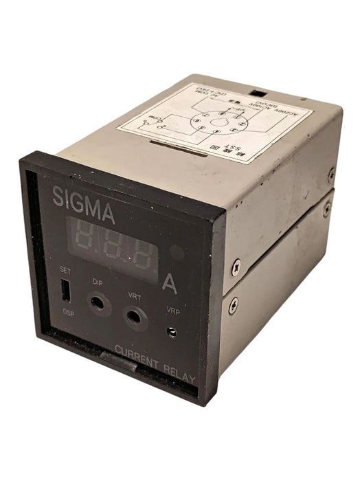 Sigma Giken SST-202NDC 100/200 V AC PLC Current Relay w/ Display