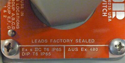 SOR 6BA-EB3-N4-C2A-ZZ Pressure Switch