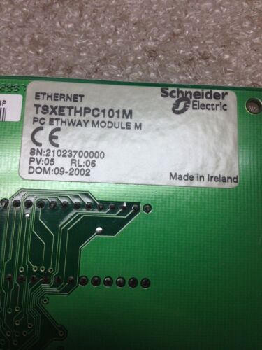 SCHNEIDER ELECTRIC ETHERLINK TSXETHPC101M PC ETHWAY MODULE