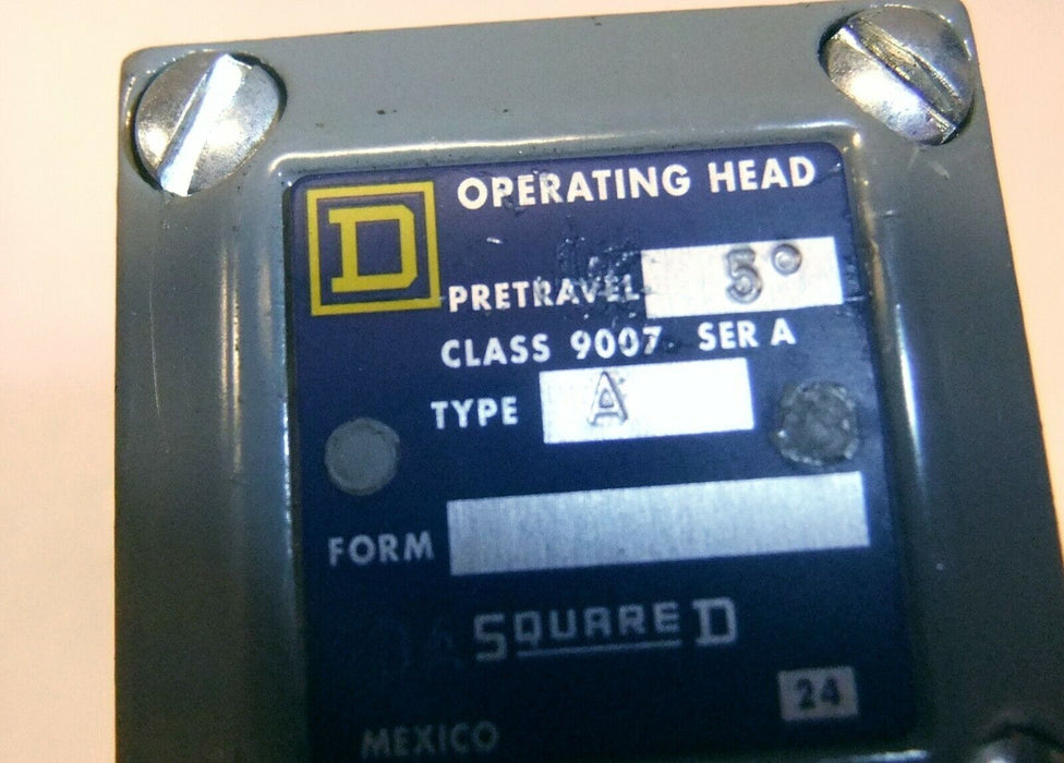 Square D Limit Switch 9007C54A2P6Y1905