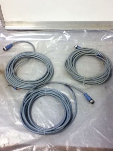 LOT OF 3 Turck LIFYY11Y-0 CABLES