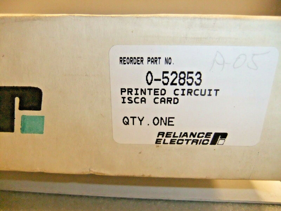 Reliance Electric Drive Board 0-52853