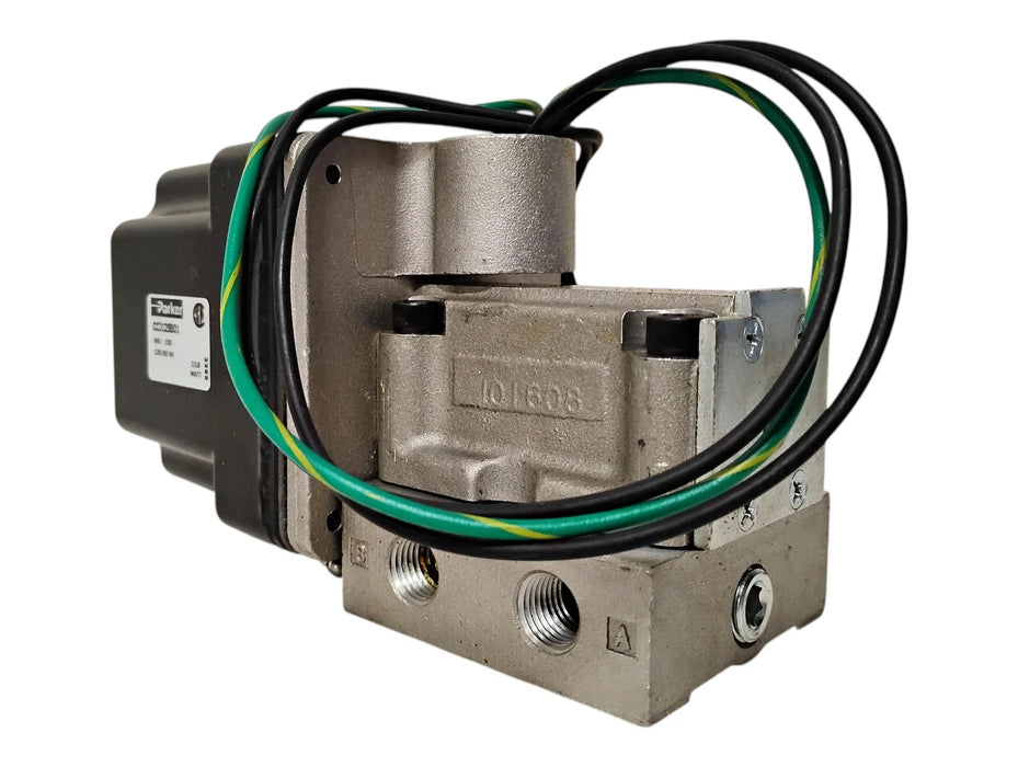 Parker CCJ125B01 120 V AC 150 PSI 13.8 W 1/4" NPT Solenoid Valve