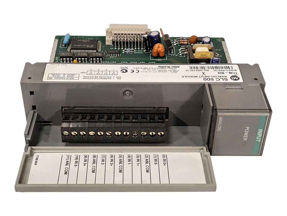 Allen-Bradley 1746-NI4 Series A 10 VDC Analog PLC Input Module