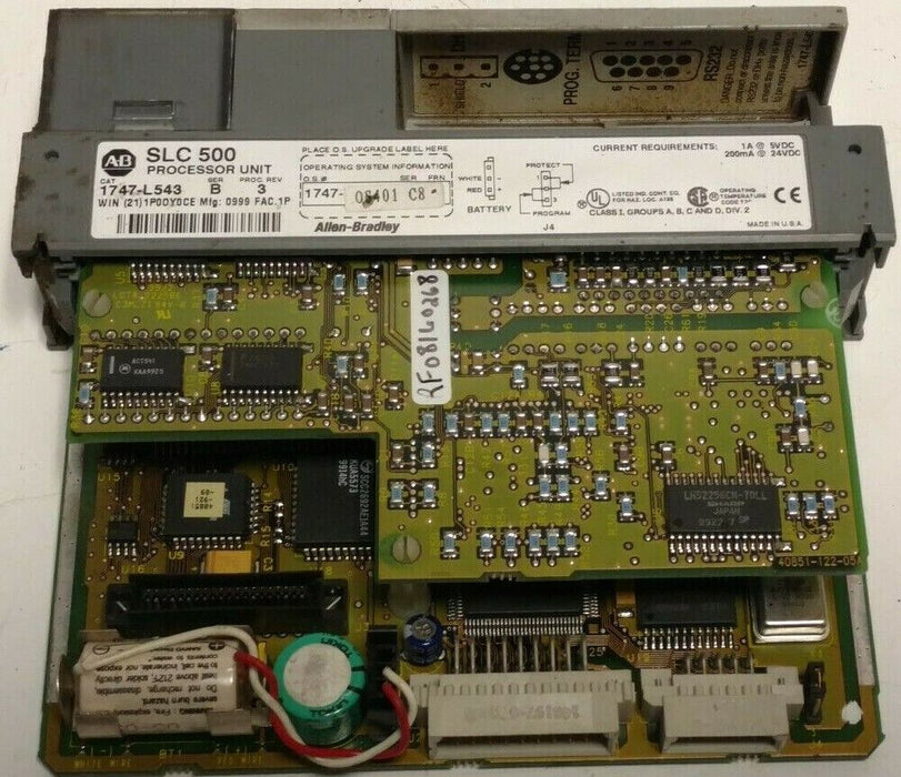 Allen-Bradley 1747-L543 Ser B PROC REV 3 Processor Unit