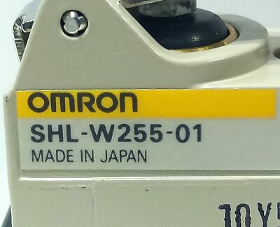 Omron SHL-W255-01 125 V AC 30 V DC 0.1 A Roller Lever Limit Switch
