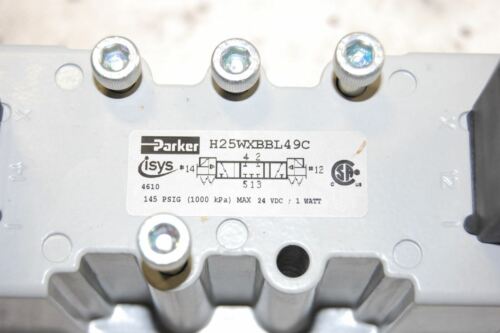 Parker H25WXBBL49C Double Solenoid Valve