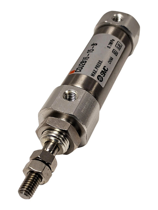 SMC CDJ2B16-15-B 0.7 MPa Double-Acting Pneumatic Cylinder