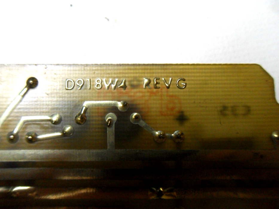 Unimation Inc D918W4 REV G PC Board