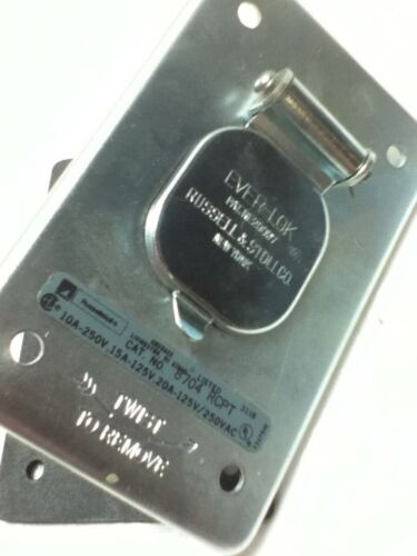 RUSSELSTOLL 8704 Receptacle Outlet