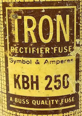 Bussmann KBH250 500 V 250 A Fast Acting Rectifier Fuse