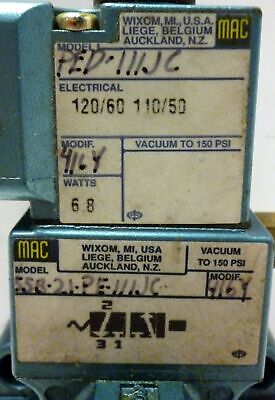 MAC Valves 55B-21-PE-IIIJC Solenoid Valve