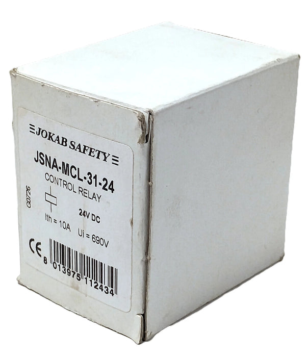 ABB JSNA-MCL-31-24 JOKAB SAFETY 690 V 10 A Control Relay w/ 24 V DC Coil