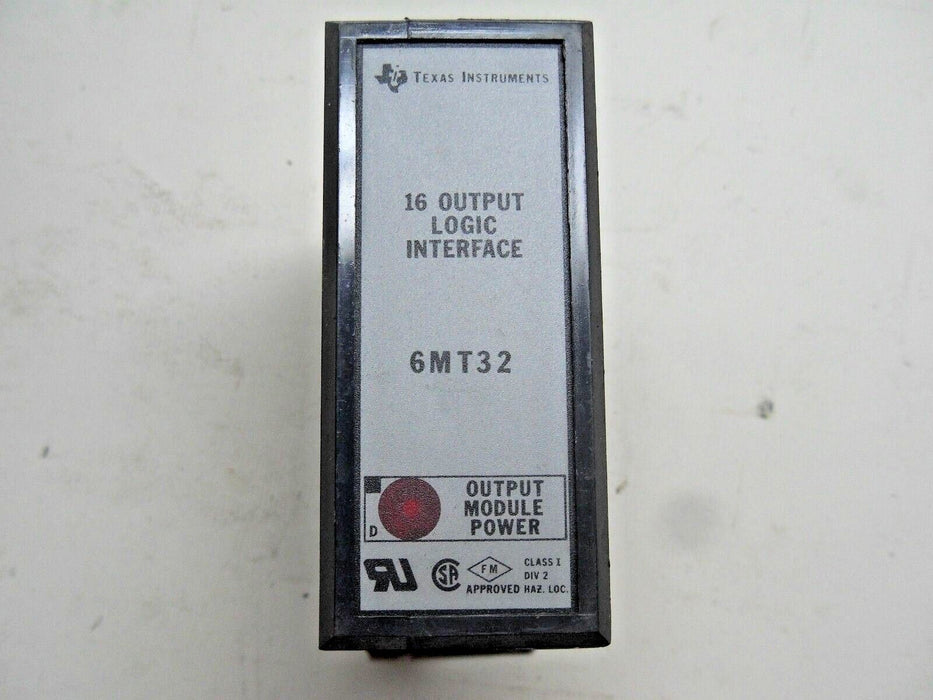 5 Texas Instruments 6MT32 Output Modules