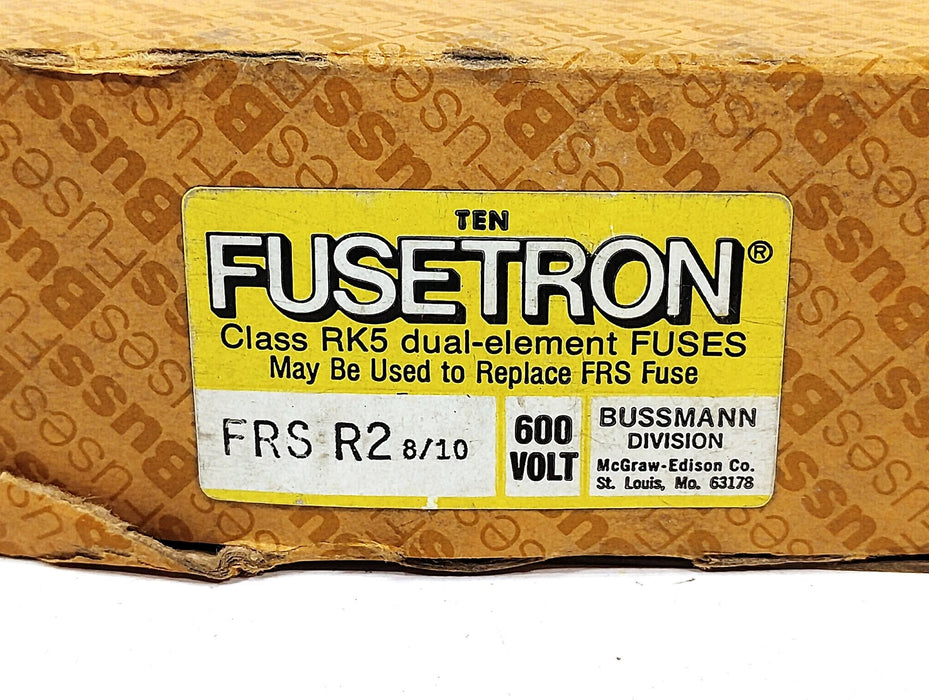 Bussmann FRS-R-2-8/10 600 V 2.8 A Current-Limiting Time-Delay Fuses