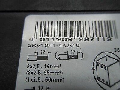 1 Siemens 3RV1041-4KA10 CONTACTOR