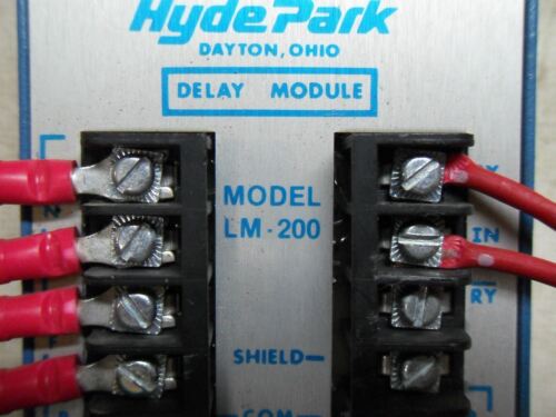 1 Hyde Park Lm-200 On/Off Delay Module