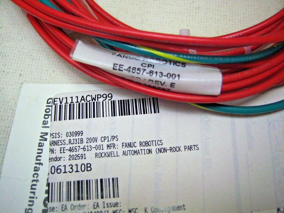 Fanuc Robotics CPI Cable EE-4657-613-001