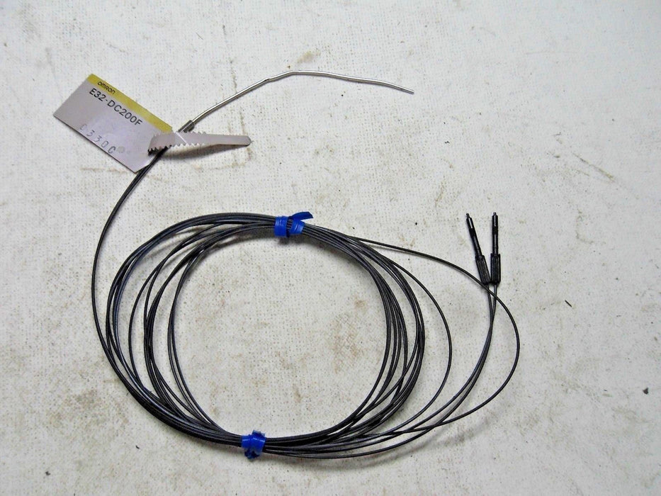 1 OMRON E32-DC200F FIBER OPTIC SENSOR