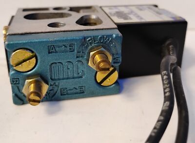 MAC Valves 614B-11-611BA 24 V DC 150 PSI 1/8" Solenoid Valve