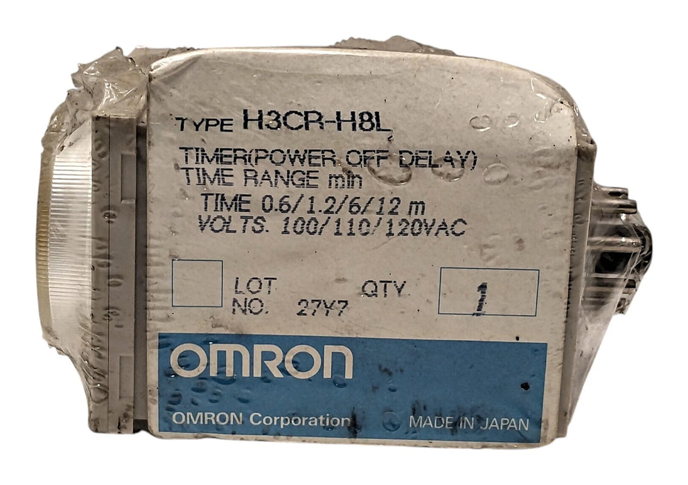 Omron H3CR-H8L 100-120 V AC 0-12 min Timer Module