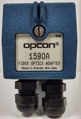 Opcon 8882A Photoelectric Proximity Switch with a Fiber Optic Adapter
