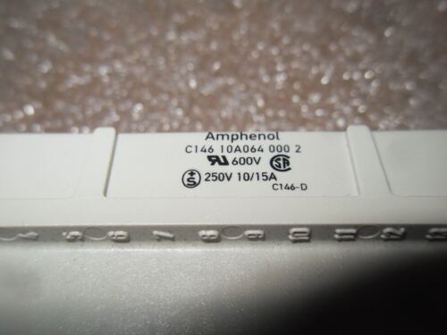 Amphenol C146 10A064 000 2 Rectangular Insert Plug / Cable Flexpendants