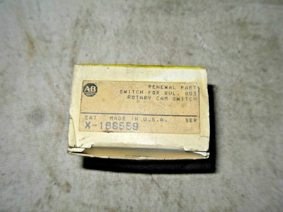 Allen-Bradley X-168559 Switch For Rotating Limit Switch Bul 803 X-168559