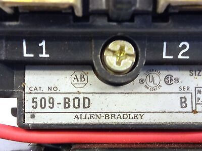 Allen-Bradley 509-BOD 600 V AC NEMA Size 1 Full Voltage Non-Reversing Starter