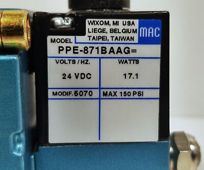 MAC Valves 0629-FV6500B Solenoid Valve
