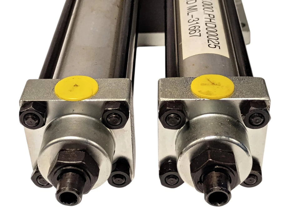 PHD ML31667 Double Rack Pneumatic Rotary Actuator w/ Lubricator
