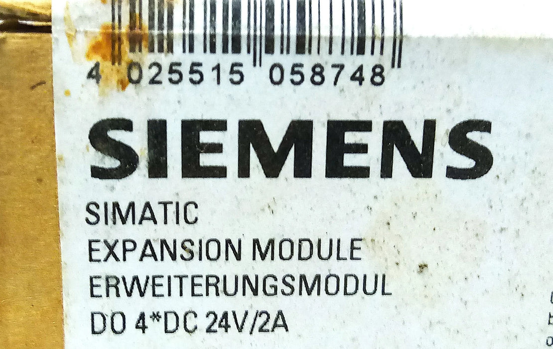 Siemens 6ES7142-1BD40-0XA0 SIMATIC 24 VDC Digital 4 Channel PLC Expansion Module