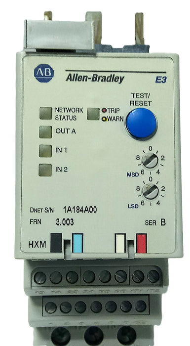 Allen-Bradley 193-EC1DD 600 V AC 9-45 A Solid State Overload Protection Relay