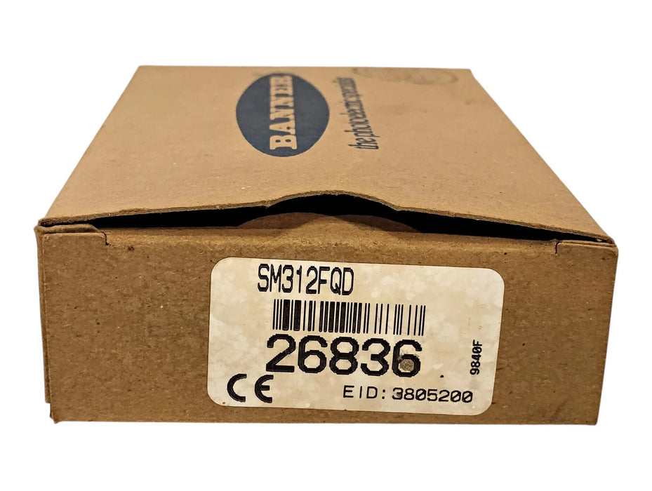 Banner Engineering SM312FQD 26836 10-30 V DC Fiber Optic Sensor