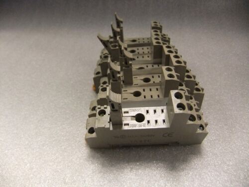 Lot of 7 Omron P2AF-08-E 8 Pin Socket Relay