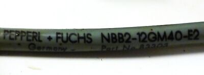 Pepperl NBB2-12GM40-E2 / 083303 Inductive Proximtiy Sensor