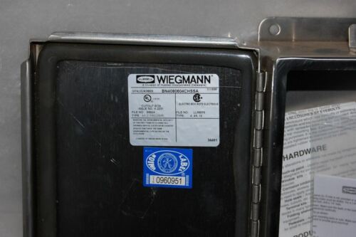 Wiegmann Carbon Steel Enclosure BN4080604CHSSA