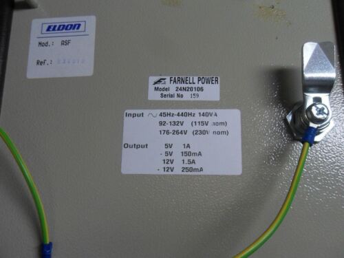 1 SOLARTRON SI 359595D POWER SUPPLY