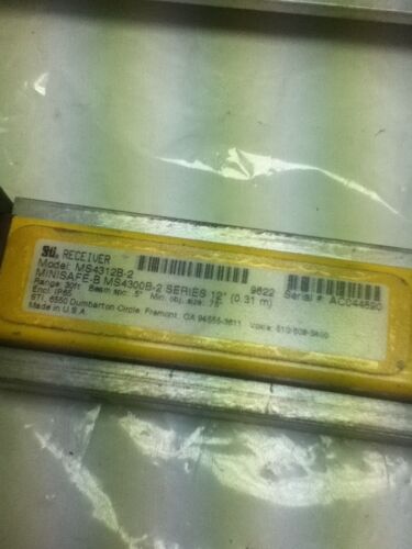 SCIENTIFIC TECHNOLOGIES INCORPORATED MS4312B-2 LIGHT CURTAIN RECEIVER